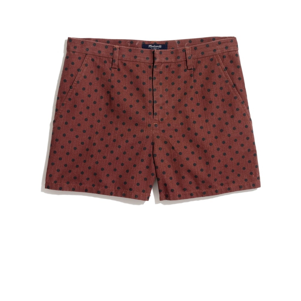 FOR AMANDA - Madewell Tailored Shorts in Polka Dot